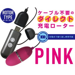 AO A-TOUCH 充電式USB震蛋-粉紅色