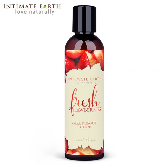 Intimate Earth草莓口味潤滑液 120ml