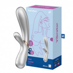 Satisfyer Hot Lover 智能遙控震動棒-銀色