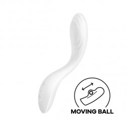 Satisfyer Rrrolling Pleasure 滾動球G點按摩棒-白色