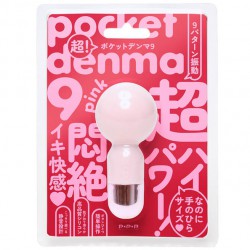 EXE-Pocket Denma 9 袖珍口袋震動按摩棒-粉紅色