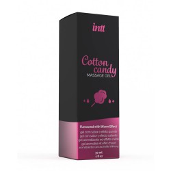 巴西Intt Kissable Gel Cotton Candy棉花糖味温感按摩凝膠30ml-歐洲系列