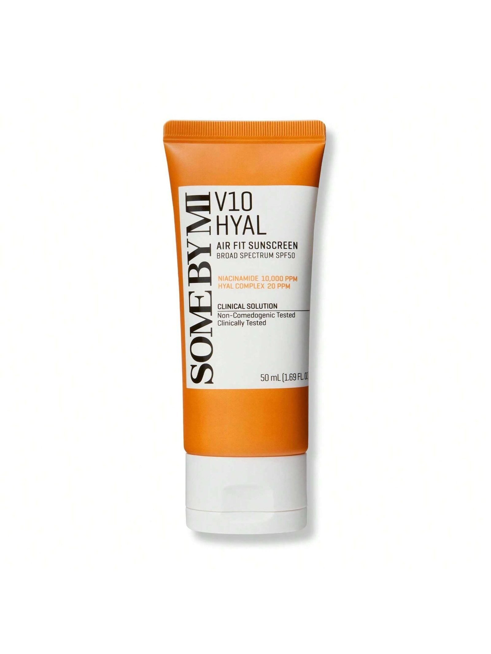 SOME BY MI V10 Hyal Air Fit Sunscreen SPF 50 – 1.69oz, 50ml – Korean Centella Sunscreen for Face with UV Protection – Non-Greasy, No White Cast, No Eye Irritation for Sensitive Skin – Korean Skin Care