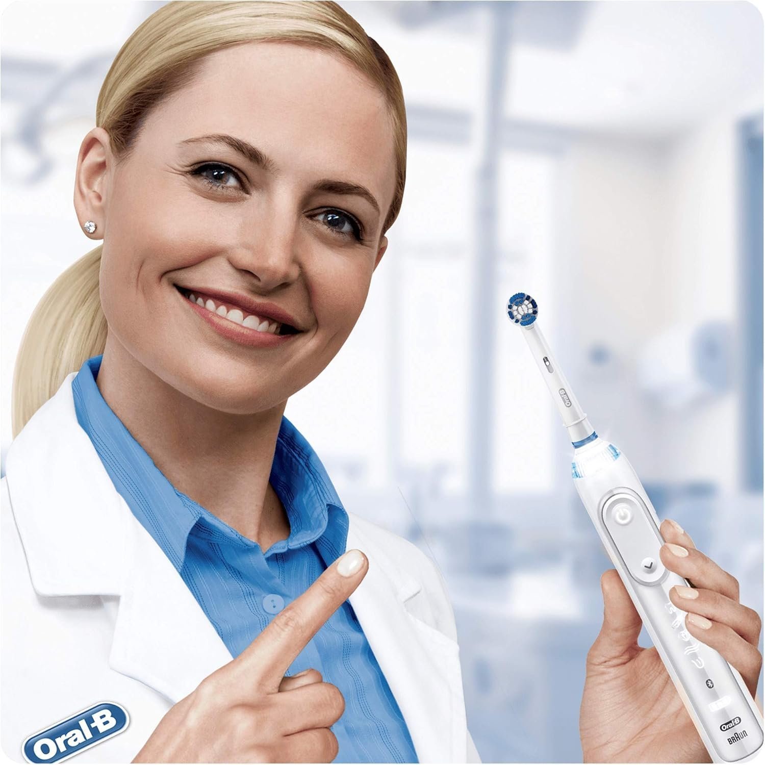 Oral-B Precision Clean Toothbrush Heads Pack of 10 - Image 3