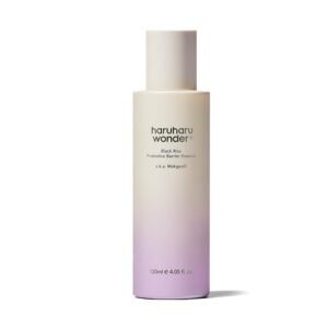 haruharu Wonder Black Rice Probiotics Barrier Essence, Skin Flooding & Layering, Strengthens Skin Barrier, Moisturizes, Glowy Radiant Skin, Ceramide & Panthenol, 4.05 fl.oz