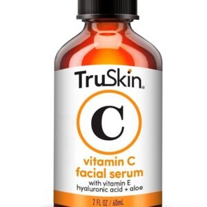 TruSkin Vitamin C Serum for Face – Anti Aging Face Serum with Hyaluronic Acid & Vitamin E – Brightening Formula for Improving Appearance of Dark Spots, Fine Lines & Wrinkles – All Skin Types, 2 Fl Oz