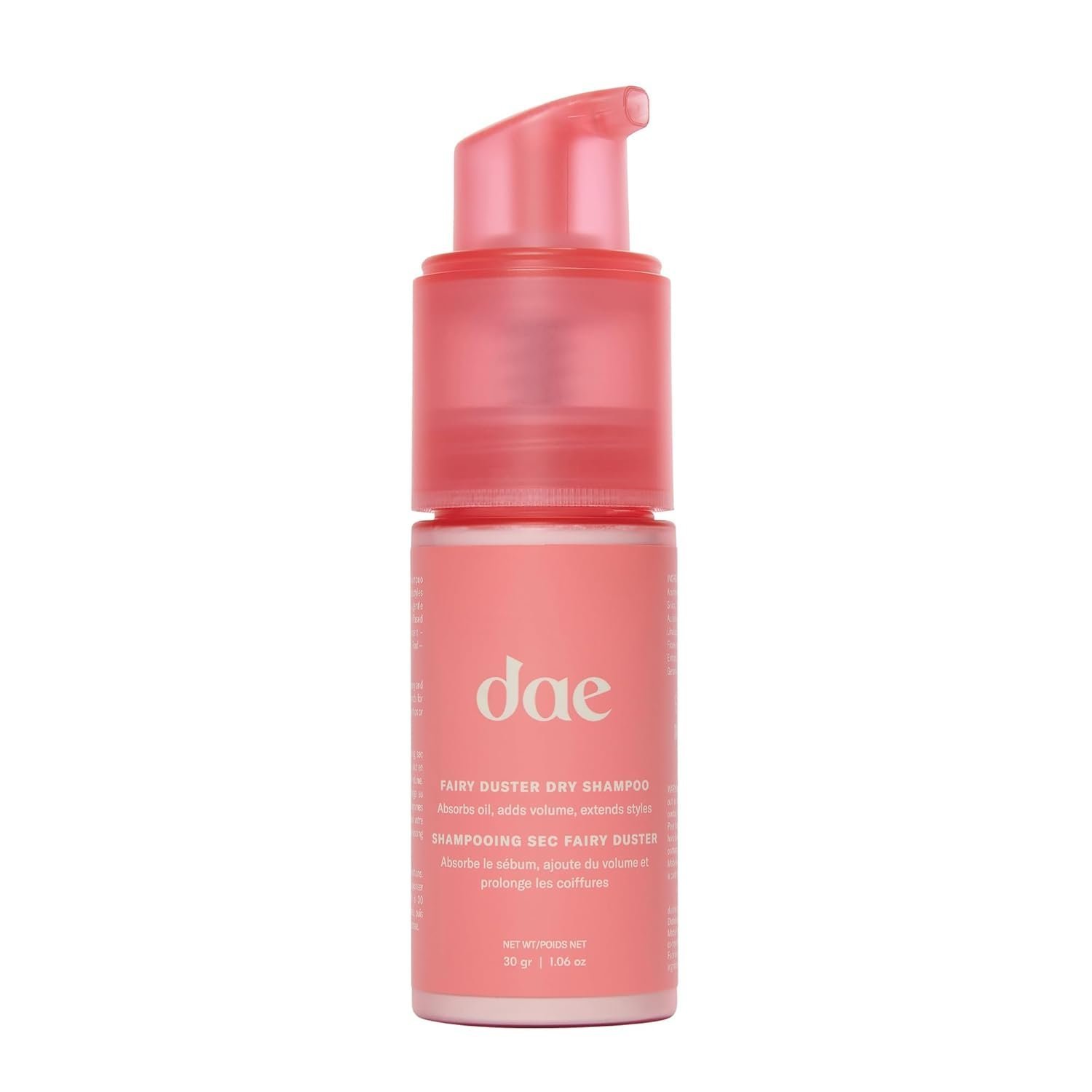 DAE Fairy Duster Dry Shampoo Powder - Non-Aerosol Natural Ingredients, Absorbs Oil & Refreshes Roots