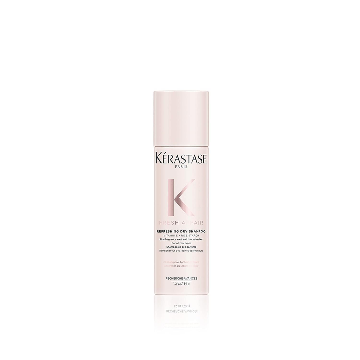 Kerastase Fresh Affair Dry Shampoo For All Hair Types - Instantly Absorbs Excess Oil on Scalp and Hair With Fine Fragrance and a Lightweight Formula, Silicone-Free