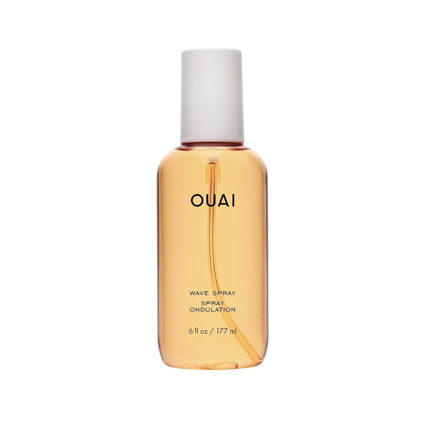 OUAI Wave Spray - Texture Spray for Hair with Coconut Oil & Rice Protein - Adds Texture, Volume & Shine for Beach Waves - Paraben Free, Safe for Color & Keratin-Treated Hair (6 fl oz) | for Hair, with Coconut Oil, Adds Texture, Volume, Shine, for Beach Waves
