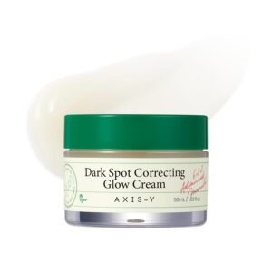 AXIS-Y Dark Spot Correcting Glow Cream - Brightening & Hydrating Moisturizer Face Cream with 2% Alpha-Arbutin, 5% Niacinamide & Ceramide - Vegan Korean Skin Care for All Skin Types - 1.69 fl. oz.