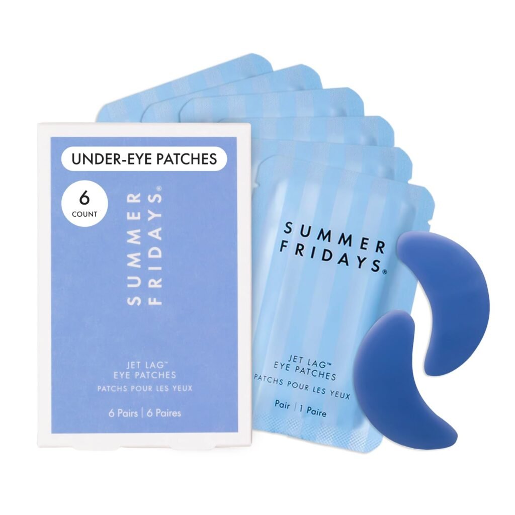 Summer Fridays Jet Lag Hydrating Eye Patches - De-puffing Hydrogel Under Eye Masks