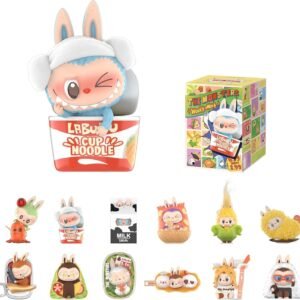 LABUBU The Monsters Wacky Mart Series Blind Box Figures, Random Design Action Figures Collectible Toys Home Decorations, Holiday Birthday Gifts for Girls and Boys, Single Box