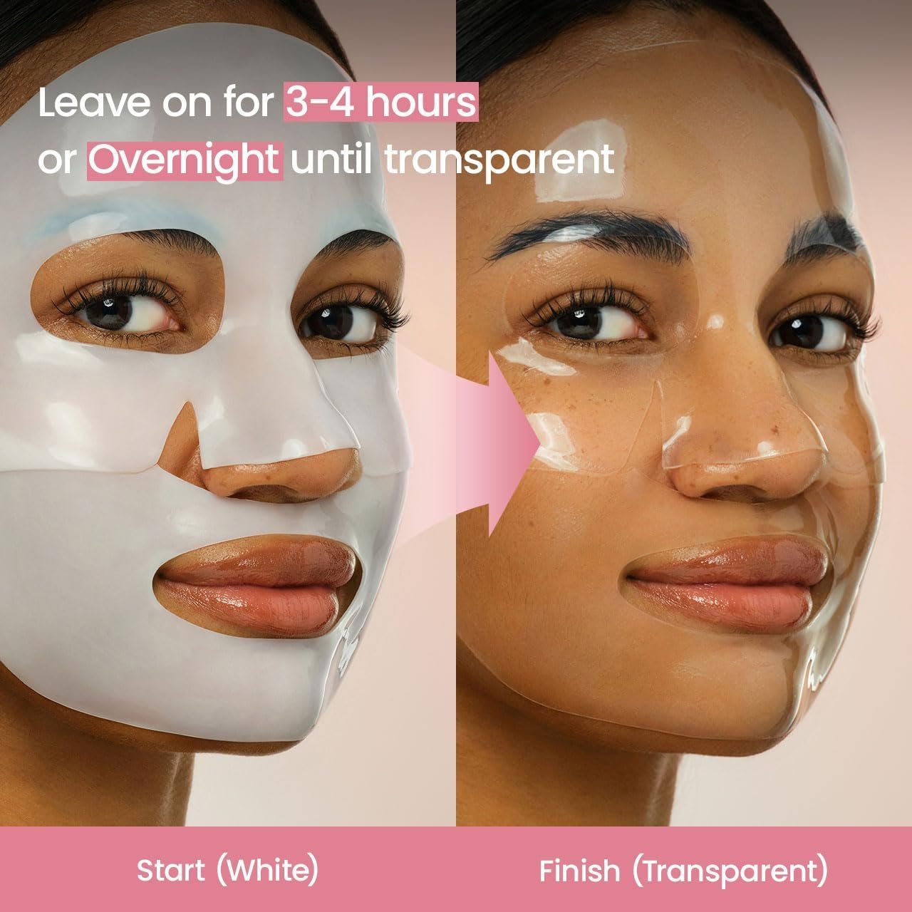 BIODANCE Bio-Collagen Real Deep Mask, Hydrating Overnight Hydrogel Face Mask, Pore Minimizing, Elasticity, Plumping, After Sun Care, Travel Essentials for Women, Korean Skin Care | 1.19oz(34g) x 4ea - 图片 2
