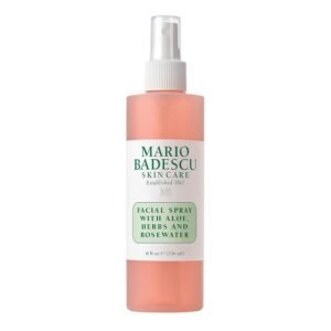 Mario Badescu Facial Spray with Aloe, Herbs and Rose Water for All Skin Types, Face Mist that Hydrates, Rejuvenates & Clarifies, 8 fl.oz