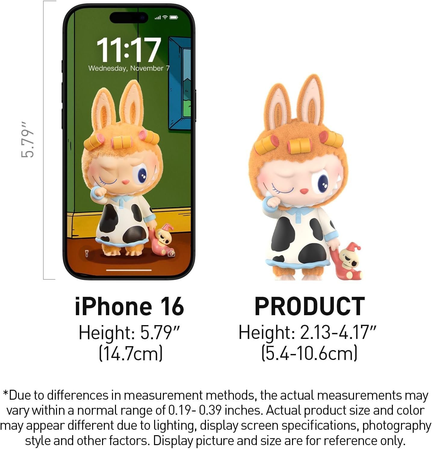 LABUBU The Monsters 1:00 A.M. Series Blind Box Figures, Collectible Toys Home Decorations, Holiday Birthday Gifts for Girls and Boys, Single Box - Image 2
