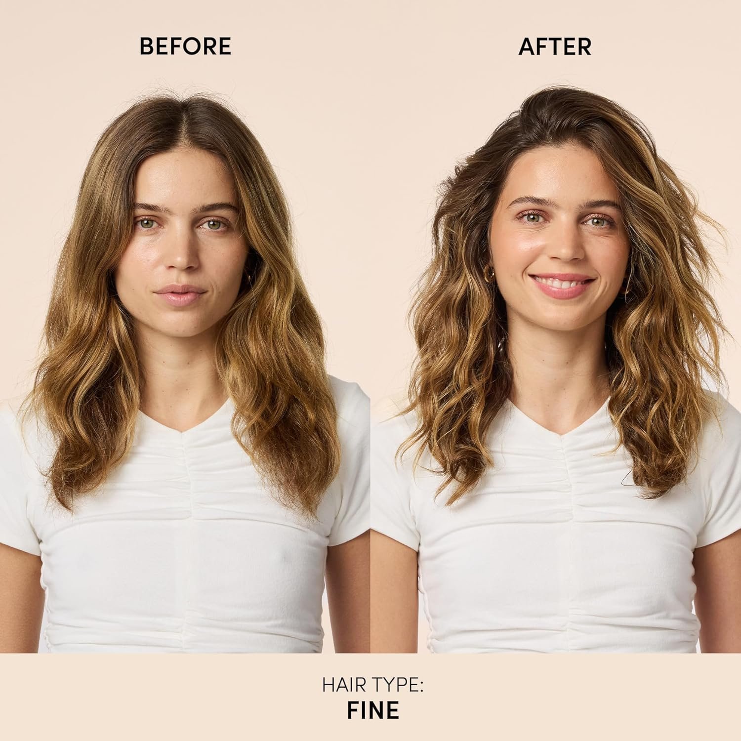 OUAI Wave Spray - Texture Spray for Hair with Coconut Oil & Rice Protein - Adds Texture, Volume & Shine for Beach Waves - Paraben Free, Safe for Color & Keratin-Treated Hair (6 fl oz) | for Hair, with Coconut Oil, Adds Texture, Volume, Shine, for Beach Waves - 图片 2