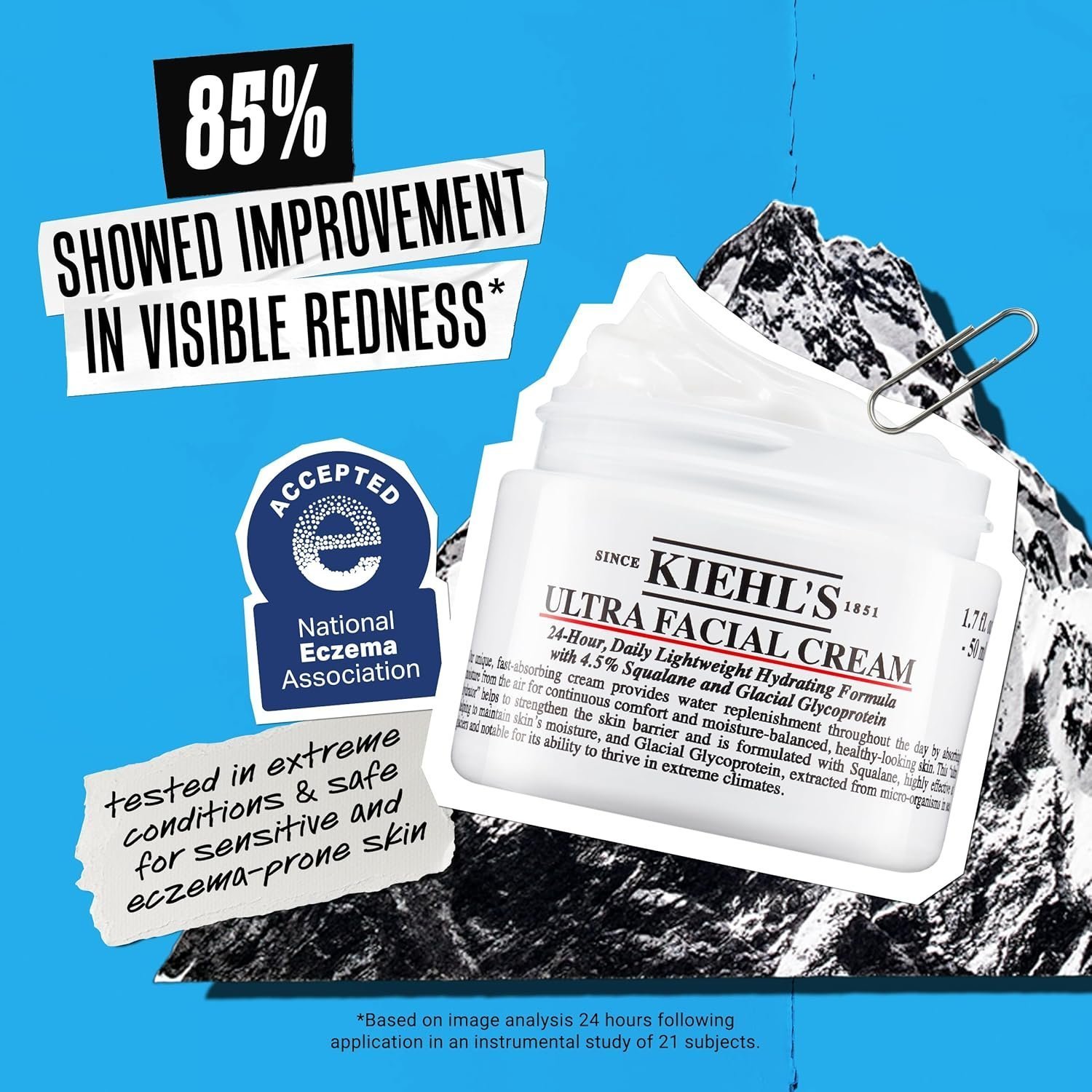 Kiehl's Ultra Facial Cream, with 4.5% Squalane to Strengthen Skin's Moisture Barrier, Skin Feels Softer and Smoother, Long-Lasting Hydration, Easy and Fast-Absorbing, Suitable for All Skin Types - Image 4