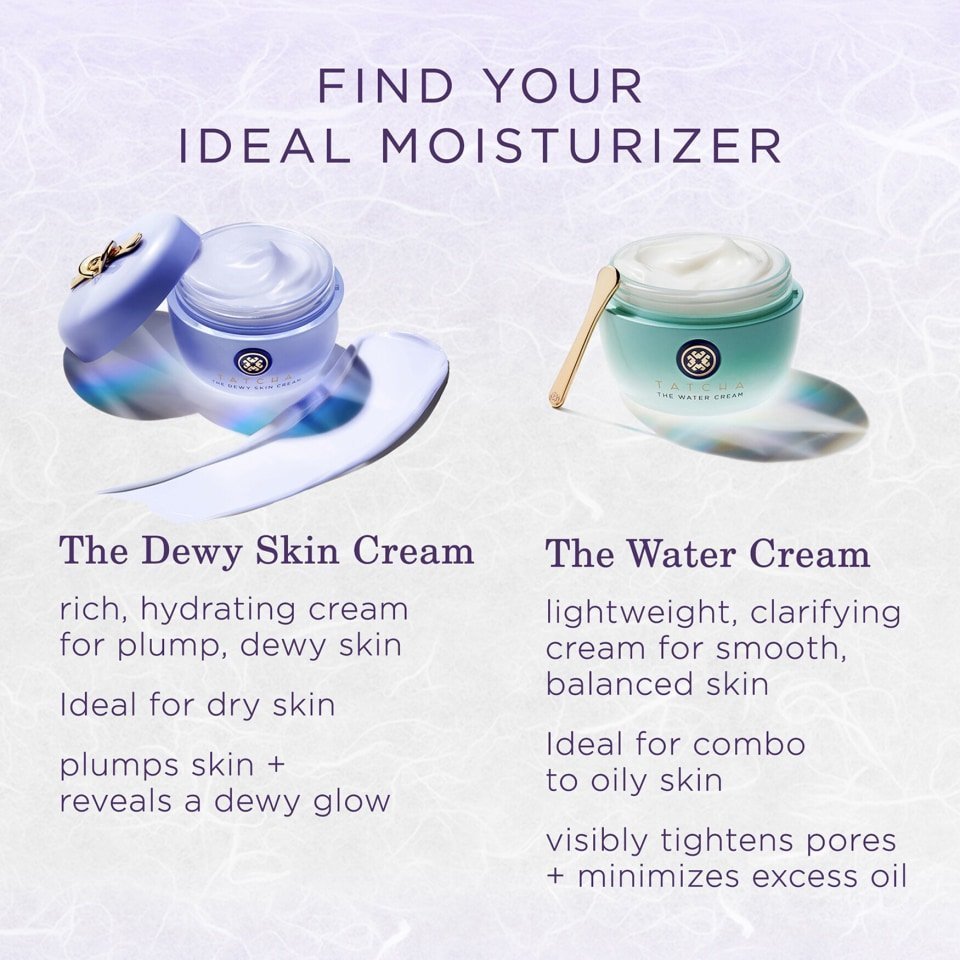Tatcha The Water Cream 1.7 oz Oil-Free Pore Minimizing Moisturizer