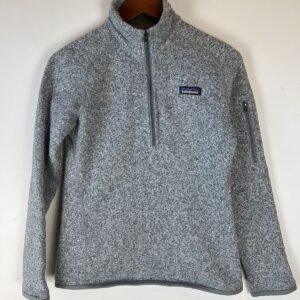 Patagonia Men's Better Sweater Quarter-Zip Fleece Black