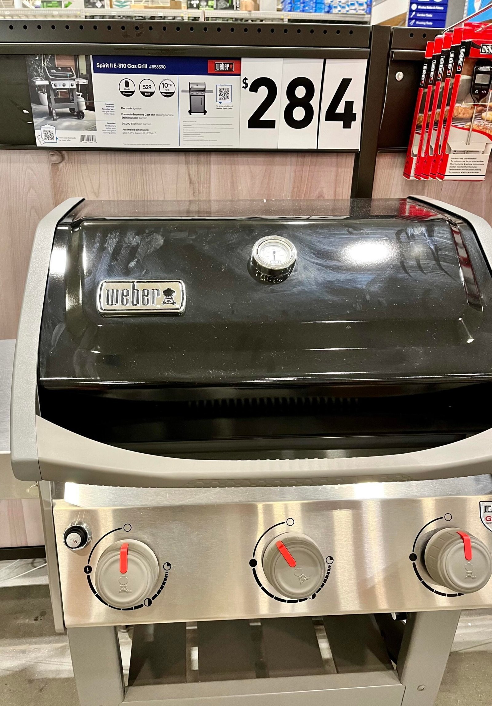 Weber Spirit II E-310 3-Burner Natural Gas Grill