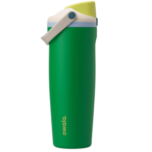 Owala FreeSip Sway Insulated Stainless Steel Water Bottle with Two-Way Spout, Built-In Straw and Bucket Handle, Made for Travel, School, and Sports, 30oz