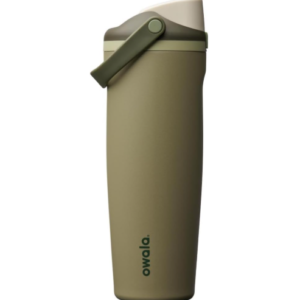 Owala FreeSip Sway Insulated Stainless Steel Water Bottle with Two-Way Spout, Built-In Straw and Bucket Handle, Made for Travel, School, and Sports, 30oz