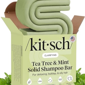 Kitsch Rosemary & Biotin Shampoo Bar - For Hair Growth, Strengthening, Thickening & Volumizing Shampoo