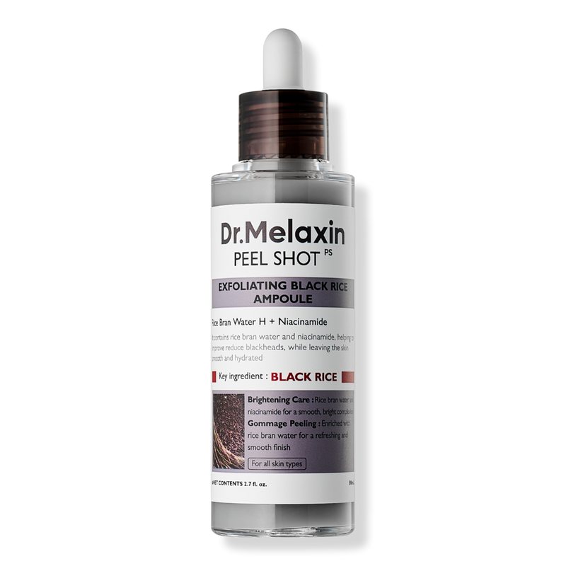 Dr.Melaxin Peel Shot Exfoliating Black Rice Ampoule