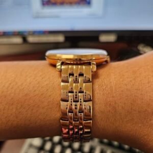 Fossil Women's Jacqueline Stainless Steel Quartz Watch Rose Gold