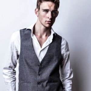 Suede Cardigan