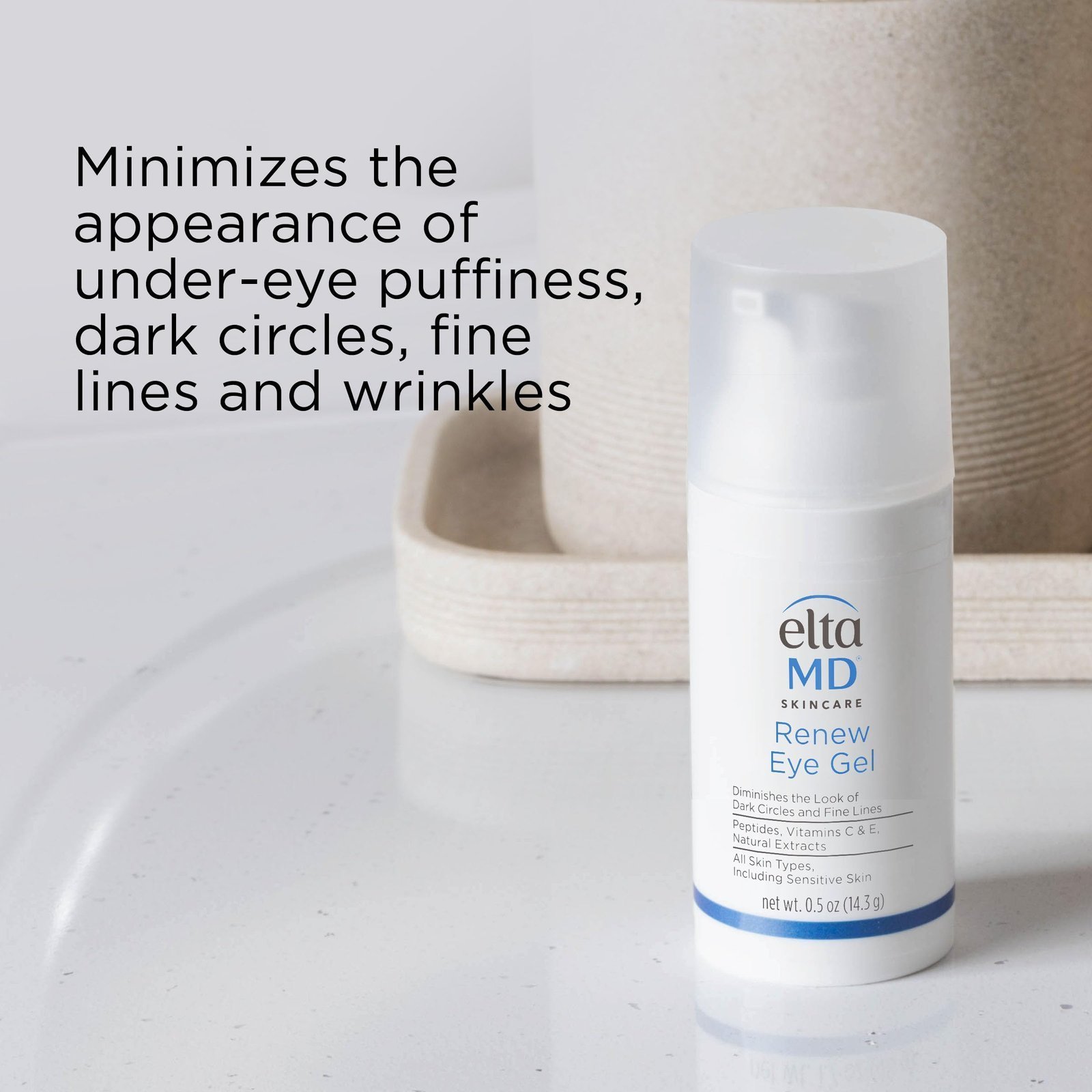 EltaMD Renew Eye Gel Serum for Dark Circles and Fine Lines